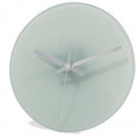 Round Photo Glass Clock 20cm - Luxe-Custom-Designer