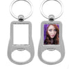 Silver metal key ring - Luxe Custom Designer