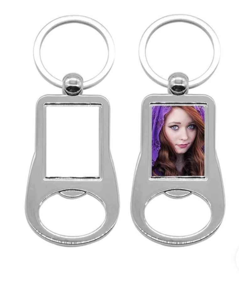 Silver metal key ring - Luxe Custom Designer