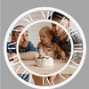 Single photo clock 20cm - Luxe Custom Designer