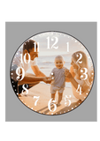 Single photo clock 20cm - Luxe-Custom-Designer