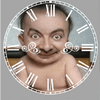 Single photo clock 20cm - Luxe Custom Designer