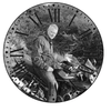 Single photo clock 20cm - Luxe Custom Designer
