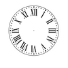 Single photo clock 20cm - Luxe Custom Designer