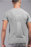 Triple Vertical Luxe T-Shirt - Luxe-Custom-Designer