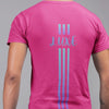Triple Vertical Luxe T-Shirt - Luxe Custom Designer