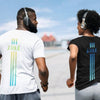 Triple Vertical Luxe T-Shirt - Luxe Custom Designer