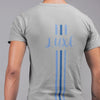 Triple Vertical Luxe T-Shirt - Luxe Custom Designer