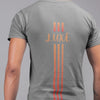 Triple Vertical Luxe T-Shirt - Luxe Custom Designer