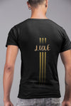 Triple Vertical Luxe T-Shirt - Luxe Custom Designer