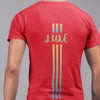 Triple Vertical Luxe T-Shirt - Luxe Custom Designer