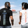 Triple Vertical Luxe T-Shirt - Luxe Custom Designer