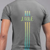 Triple Vertical Luxe T-Shirt - Luxe Custom Designer
