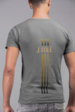 Triple Vertical Luxe T-Shirt - Luxe-Custom-Designer