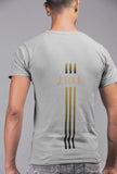 Triple Vertical Luxe T-Shirt - Luxe-Custom-Designer