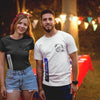 Vertical To Tone T-Shirt - Luxe Custom Designer