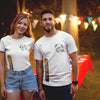 Vertical To Tone T-Shirt - Luxe Custom Designer
